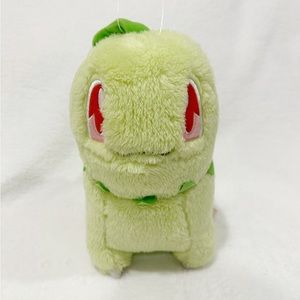 Pokémon - Warm and fluffy Chikorita Plushy
